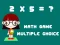 Joc Math Game Multiple Choice on-line