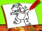 Joc Easy Kids Coloring Dinosaur on-line