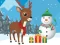 Joc Christmas Deer Jigsaw on-line
