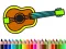 Joc Back To School: Music Instrument Coloring Book on-line