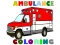 Joc Ambulance Trucks Coloring Pages on-line