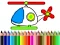 Joc Back To School Helicopter Coloring on-line
