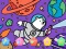 Joc Color By Code Space Bear on-line