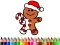 Joc Back To School: Christmas Cookies Coloring on-line