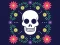 Joc Colorful Skull Jigsaw on-line