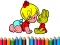 Joc Back To School: Aby Girl Coloring on-line