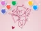 Joc Bubble Shooter Valentine on-line