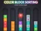 Joc Color Block Sorting on-line