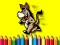 Joc Back To School Coloring Book Donkey on-line