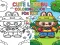 Joc Cute Labubu Coloring Book for Kids on-line