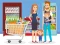 Joc Happy Shopping Jigsaw on-line