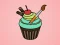 Joc Yummy Cupcake Coloring on-line