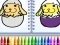 Joc Coloring Bunny Book on-line