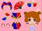 Joc Lovely Doll Dress Up Game on-line