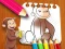 Joc Curious George Coloring Book on-line