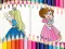 Joc Beautiful Princess Coloring Book on-line