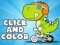 Joc Click And Color Dinosaurs on-line