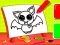 Joc Easy Kids Coloring Bat on-line