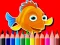 Joc Back To School: Fish Coloring Book on-line