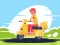 Joc City Scooter Rides Jigsaw on-line