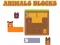 Joc Animals Blocks on-line