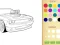 Joc Car Coloring Book on-line