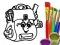 Joc Back To School: School Bag Coloring Book on-line