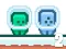 Joc Green and Blue Cuteman 2 on-line