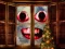 Joc New Year: Santa Claus outside the window on-line