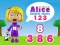 Joc World of Alice Numbers Shapes on-line