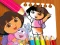 Joc Dora the Explorer the Coloring Book on-line
