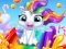 Joc Glitter Unicorn Dress Up Girls on-line