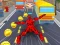 Joc Subway Run Superhero Robot on-line