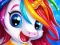 Joc Unicorn Make up Girl on-line
