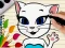 Joc Talking Angela Coloring Book on-line