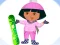 Joc Dora Ski Winter Dressup on-line
