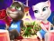 Joc Talking Tom and Angela Coloring on-line