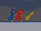 Joc Stickman Huggy Party Duo on-line