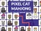 Joc Pixel cat mahjong on-line