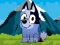 Joc Bluey dog pixal on-line