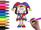 Joc Pomni Coloring Time on-line