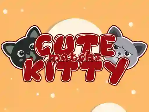 Joc Cute Kitty Match 3 on-line