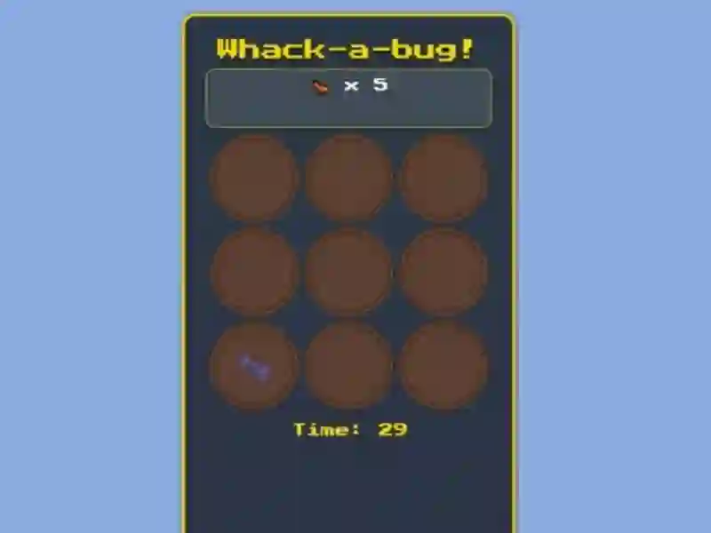 Joc Whack A Bug Challenge on-line