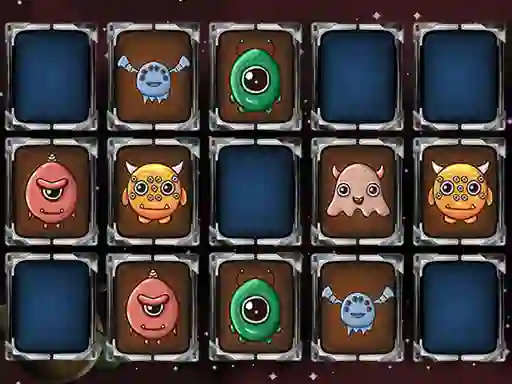 Joc Aliens Memory Game on-line