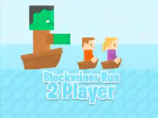 Joc Blockminer Run  2 player on-line