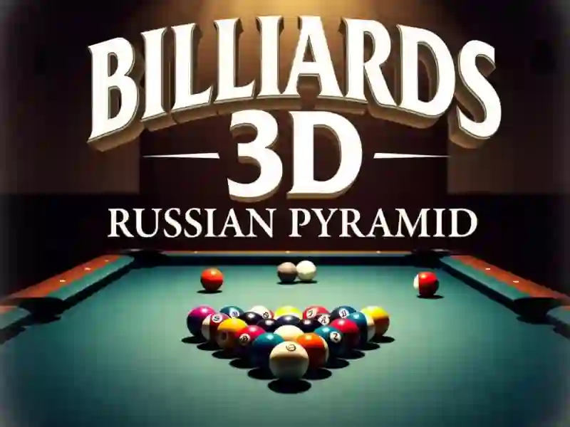 Joc Billiards 3D Russian Pyramid on-line