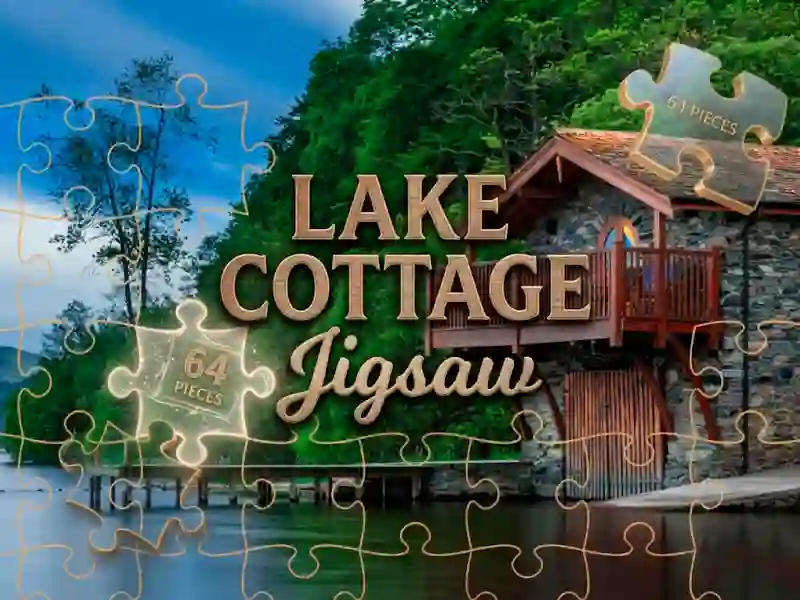 Joc Lake Cottage Jigsaw on-line