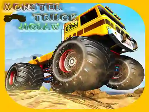 Joc Monster Trucks Jigsaw on-line