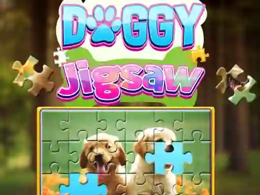 Joc Doggy Jigsaw on-line