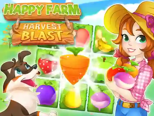 Joc Happy Farm Harvest Blast on-line